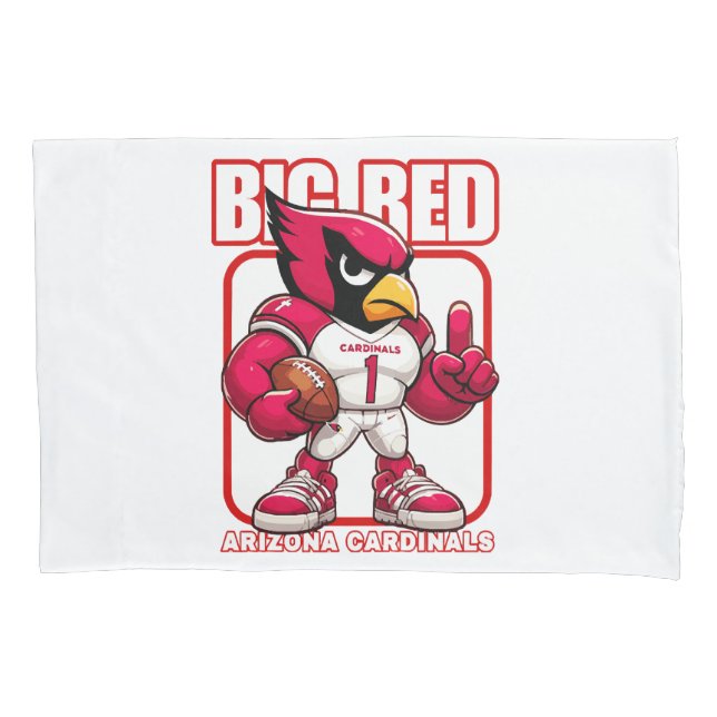 Big Red no 1 Pillowcase (Front)