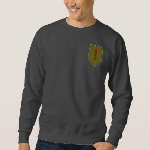 Big Red One, 1st ID Patch Sweatshirt