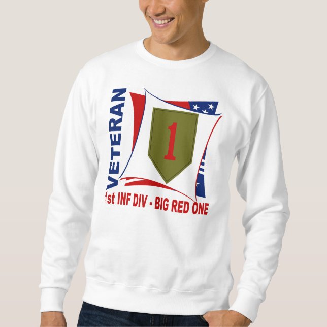 Big Red One Vet Sweatshirt (Front)