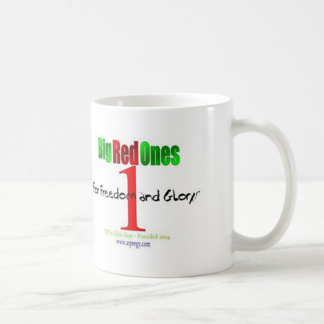 Big Red Ones Team Mug (Right)