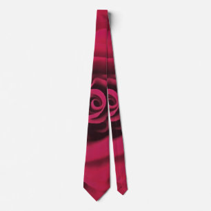 Big Red Rose Tie