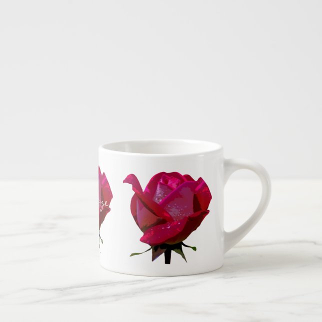 big red roses Thunder_Cove any colour Espresso Cup (Right)