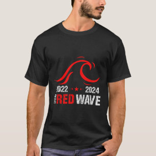 Big Red Wave Republican Gop Election T-Shirt