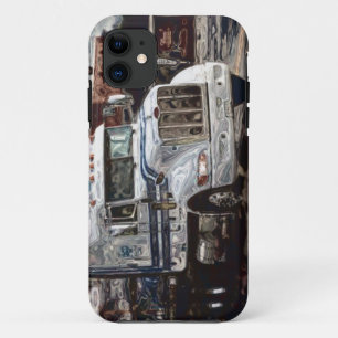 Big Rig Lorry White Truck iPhone 5 Case
