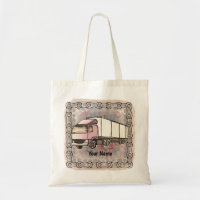 Big Rig Truck  tote bag