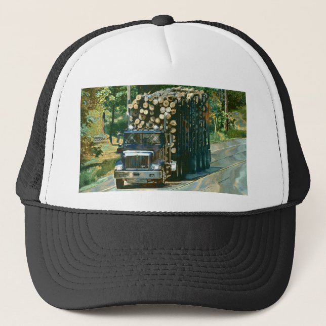 Big Rigs Logging Truck Driver's Hat (Front)