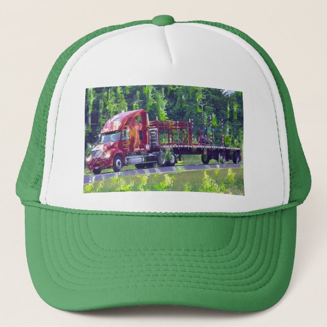 BIG RIGS TRUCK DRIVERS GEAR TRUCKER HATS (Front)