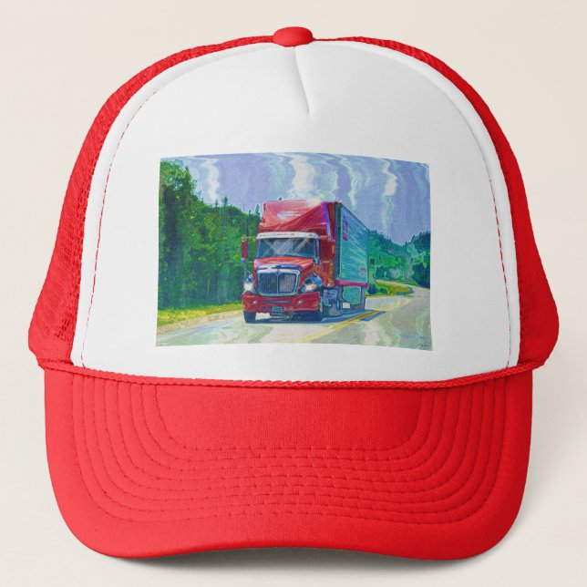 BIG RIGS TRUCK DRIVERS GEAR TRUCKER HATS (Front)