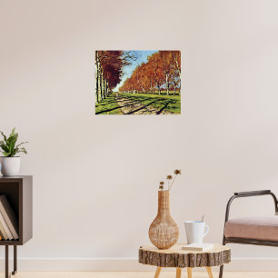 Big Road, Sunny Autumn Day Poster