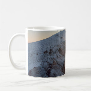 BIG ROCK FORMATIONS COVERED WITH SNOW COFFEE MUG