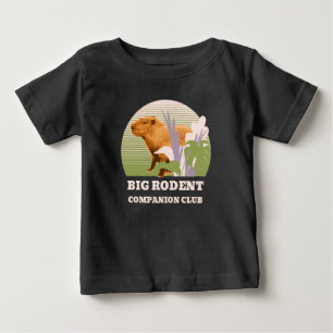 Big Rodent Companion Club Capybara Baby T-Shirt
