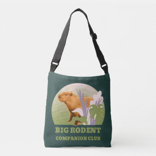 Big Rodent Companion Club Capybara Crossbody Bag