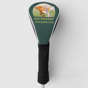 Big Rodent Companion Club Capybara Golf Head Cover