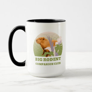 Big Rodent Companion Club Capybara Mug