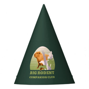 Big Rodent Companion Club Capybara Party Hat