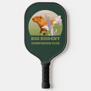 Big Rodent Companion Club Capybara Pickleball Paddle