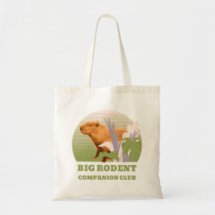 Big Rodent Companion Club Capybara Tote Bag