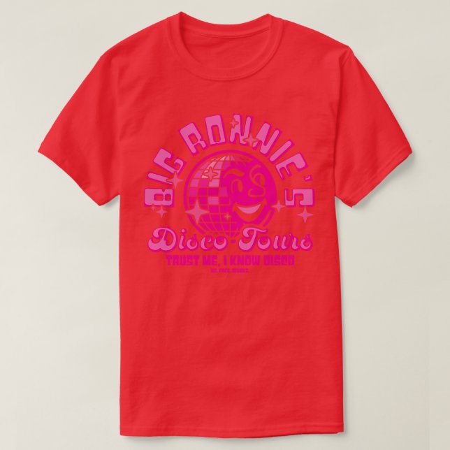 Big Ronnies Disco Tours T-Shirt (Design Front)