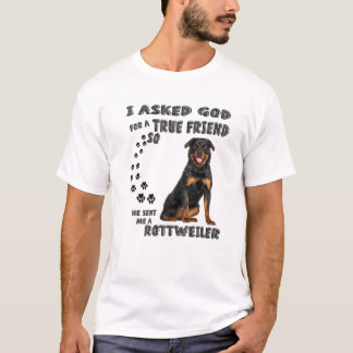 Big Rottweiler Saying Mum, Rottie Dad Costume, Cut T-Shirt