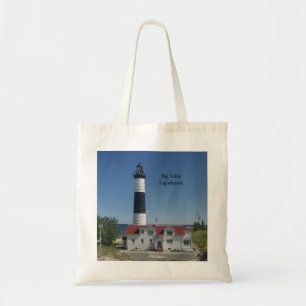 Big Sable Lighthouse tote bag