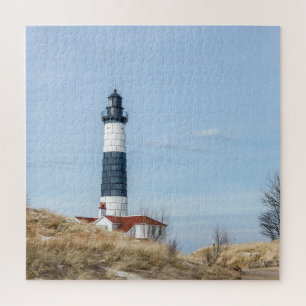 Big Sable Point Lighthouse and Tower - 676 piece Jigsaw Puzzle
