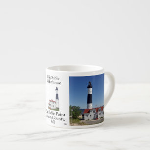 Big Sable Point Lighthouse espresso mug