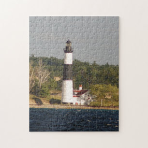 Big Sable Point Lighthouse from water Jigsaw Puzzle