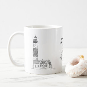 Big Sable Point Lighthouse - Michigan - BD Coffee Mug