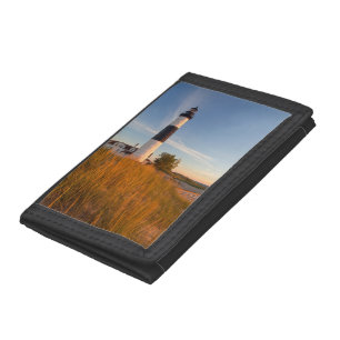 Big Sable Point Lighthouse On Lake Michigan 3 Tri-fold Wallet