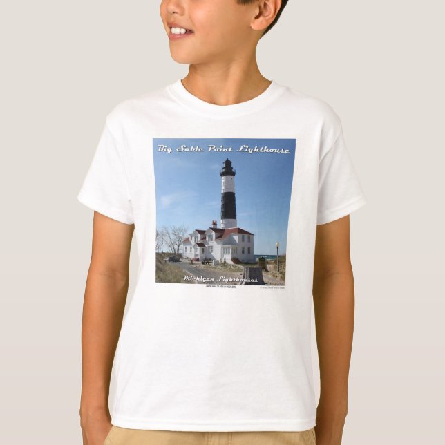 Big Sable Point Lighthouse T-Shirt (Front)
