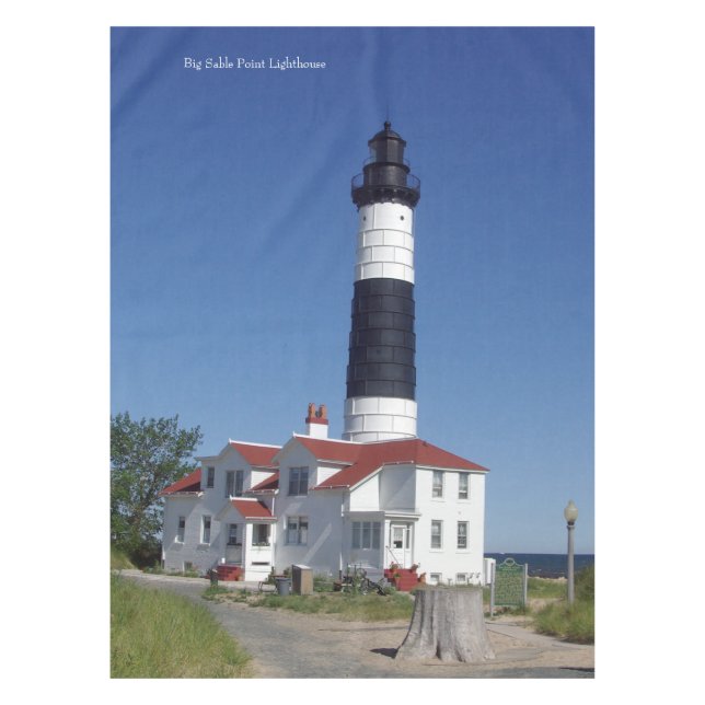 Big Sable Point Lighthouse table cloth (Front)