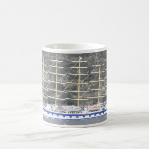big sailboat coffee mug