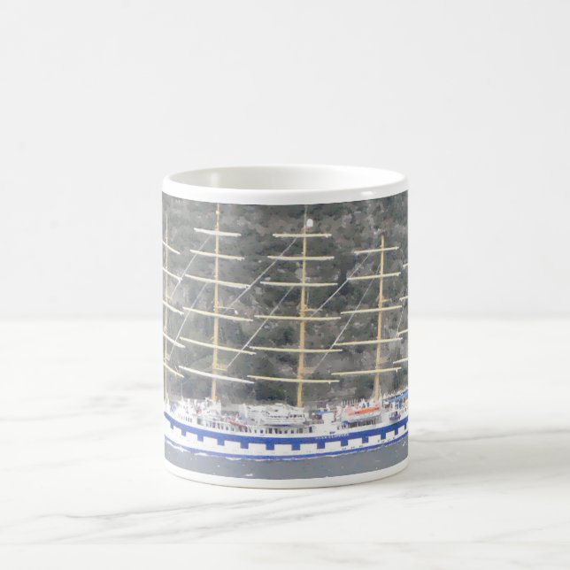 big sailboat coffee mug (Center)
