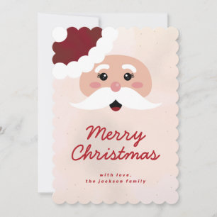 Big Santa Beard Flat Card
