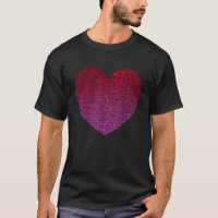 Big Sequin Heart Graphic