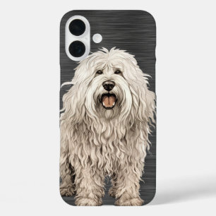 BIG SHAGGY CORDED KOMONDOR DOG iPhone 16 PLUS CASE