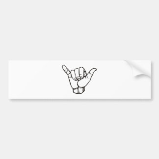 BIG SHAKA BUMPER STICKER