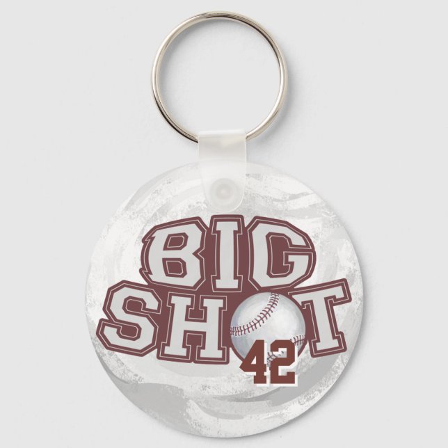 Big Shot Baseball Key Ring (Front)