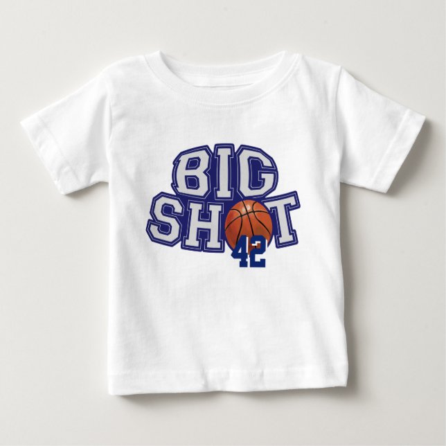 Big Shot Basketball Baby T-Shirt (Front)