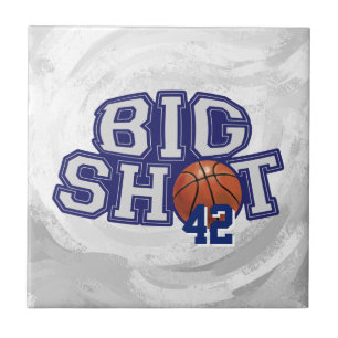 Big Shot Basketball Ceramic Tile