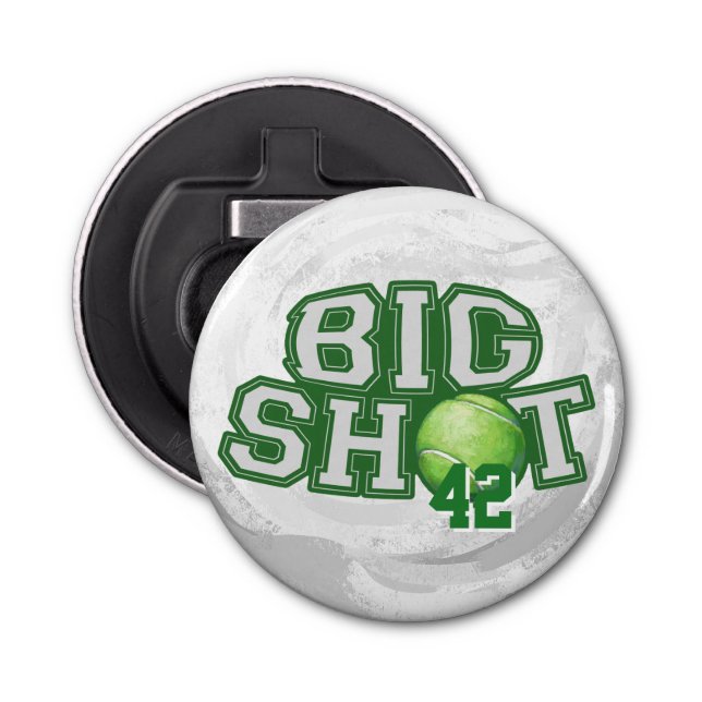 Big Shot Tennis Ball Bottle Opener (Front)