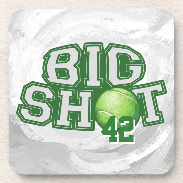 Big Shot Tennis Ball Coaster (Front)