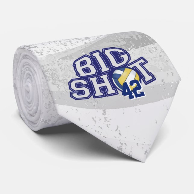 Big Shot Volleyball Tie (Rolled)