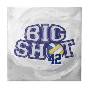 Big Shot Volleyball Tile