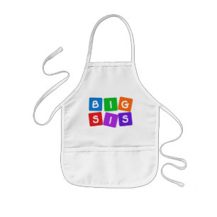 Big Sis apron – choose style & colour
