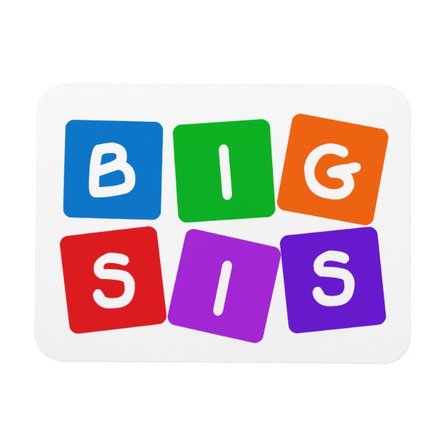 Big Sis magnet (Horizontal)