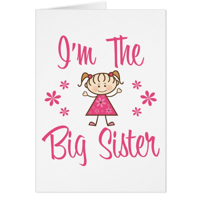 Big Sis Pink Girl (Front)
