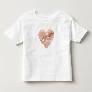 Big Sister Abstract Heart Shirt – Modern Family Gi