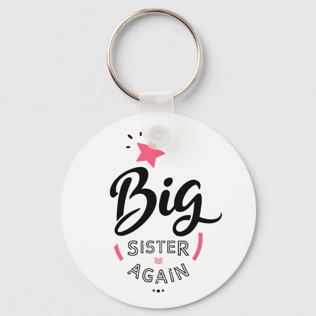 Big sister again key ring (Front)