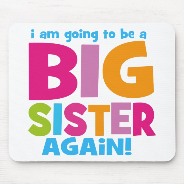 Big Sister Again Mouse Pad (Front)